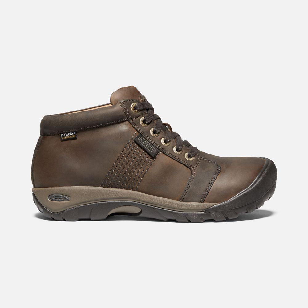 Botas de Zapatillas Keen Mexico Marrom - Hombre Austin Waterproof - OZ5016987